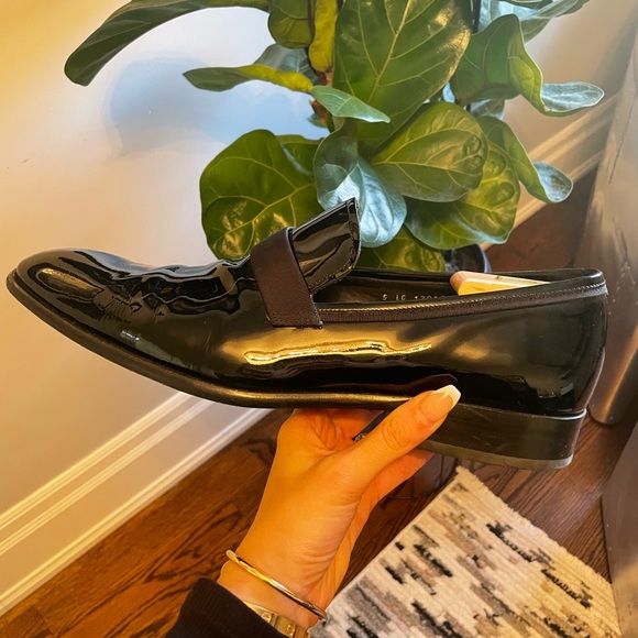 Mens Salvatore Ferragamo Patent leather shoes size 11 - Picture 2 of 6